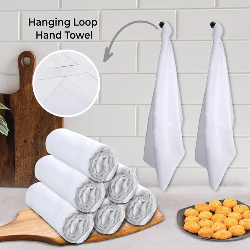 Miniatura 3 de Urban Villa Saco de harina de cocina (27 x 27 pulgadas, paquete de 12) toallas de cocina extra grandes de alta calidad, 100% algodón, saco de 006