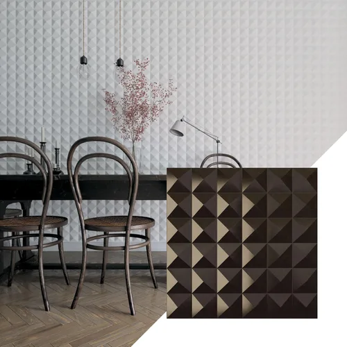 Miniatura 15 de Ekena Millwork 19 5/8 pulgadas de ancho x 19 5/8 pulgadas de alto Damon EnduraWall Panel decorativo de pared 3D, niebla marina