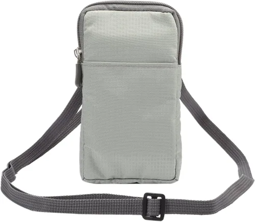 Miniatura 6 de Bolsa de clip para cinturón para teléfono celular, funda de hombro para teléfono celular, funda de hombro vertical de 6.0 pulgadas para viajes al
