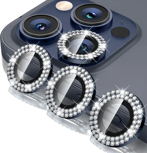 Miniatura 12 de Tensea Protector de lente de cámara Compatible para iPhone 17 Pro Max/17 Pro/15 Pro Max/15 Pro/16 Pro Max/16 Pro/14 Pro Max/14 Pro, Cubierta