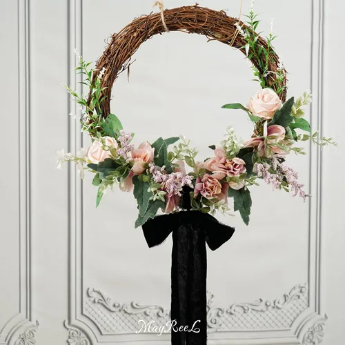 Miniatura 6 de MAYREEL Cinta de terciopelo negro de 2 pulgadas, cinta desgarrada a mano, borde deshilachado de seda para ramos de novia, invitaciones, libros