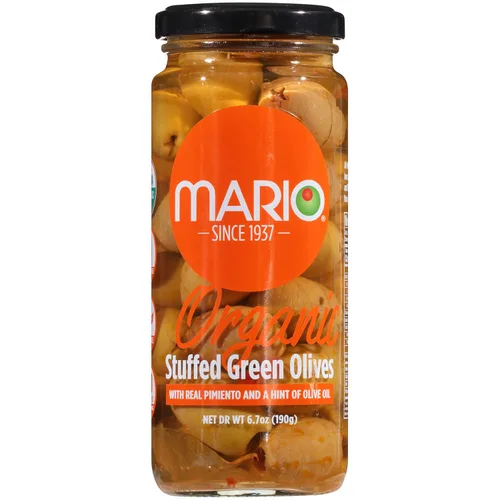 Miniatura 9 de Mario Camacho Foods - Aceitunas verdes orgánicas griegas sin hueso con un toque de aceite de oliva, 6.0 onzas (paquete de 6)