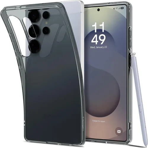 Miniatura 21 de Spigen Liquid Crystal para Galaxy S24 (2024) [Protección de Grado Militar] - Transparente