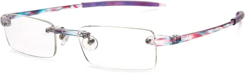 Miniatura 17 de Visualites Gafas de lectura ligeras sin montura para hombres y mujeres - Modelo - VIS 1 Lavanda