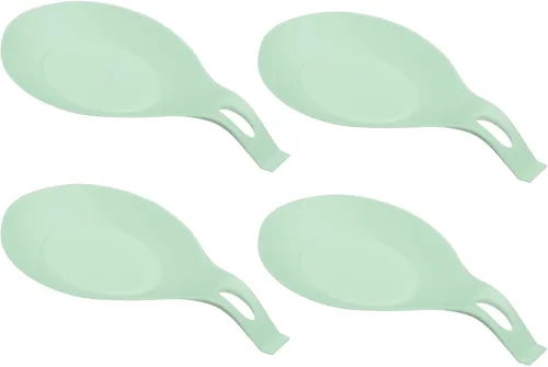 Miniatura 29 de uxcell Soporte de cuchara de silicona, 7.68 x 3.74 pulgadas, resistente al calor, soporte para utensilios de cocina, espátula, soporte para cucharón