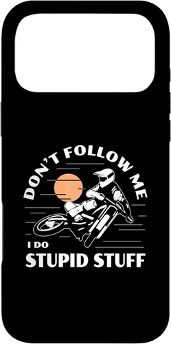 Miniatura 21 de Funda para iPhone 12 Mini Dirtbike Motocross Don't Follow Me Stupid Stuff Dirt Bike