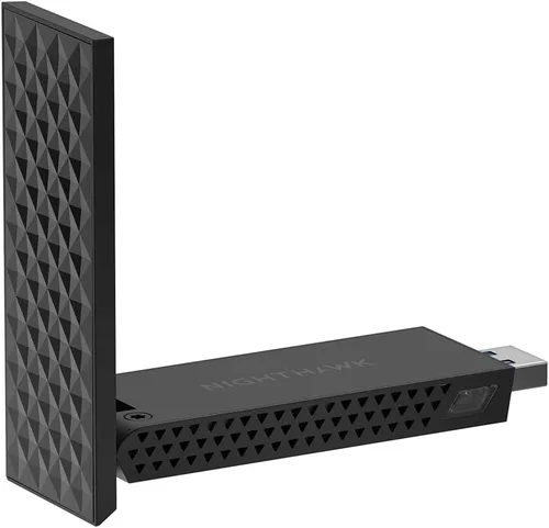 Miniatura 7 de NETGEAR Nighthawk WiFi 6 Adaptador USB 3.0 (A7500) – AX1800 Banda Dual Inalámbrica Velocidad Gigabit (Hasta 1.8Gbps) – Funciona con Cualquier Router