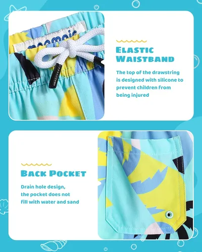 Miniatura 4 de maamgic Traje de baño para niños con forro de compresión elástico para niño