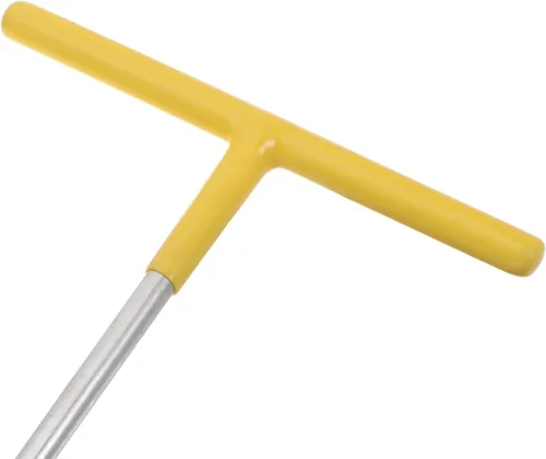 Miniatura 4 de uxcell Herramienta de llave hexagonal hexagonal con mango en T de goma amarilla de 0.512 in