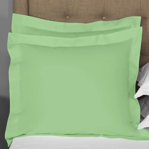 Miniatura 20 de Crown Collection Juego de 2 fundas de almohada estándar de 20 x 26 pulgadas, hipoalergénicas de 600 hilos, 100% algodón egipcio, fundas de almohada