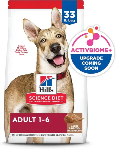 Miniatura 14 de Hill's Science Diet Adulto 1-6, Nutrición Premium para Adultos, Alimento Seco para Perros, Cordero y Arroz Integral, Bolsa de 33 Libras