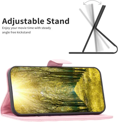 Miniatura 2 de jioeuinly Funda para Kalley Element 5 Plus compatible con Kalley Element 5 Plus Funda para teléfono Funda con función atril para mujer, billetera