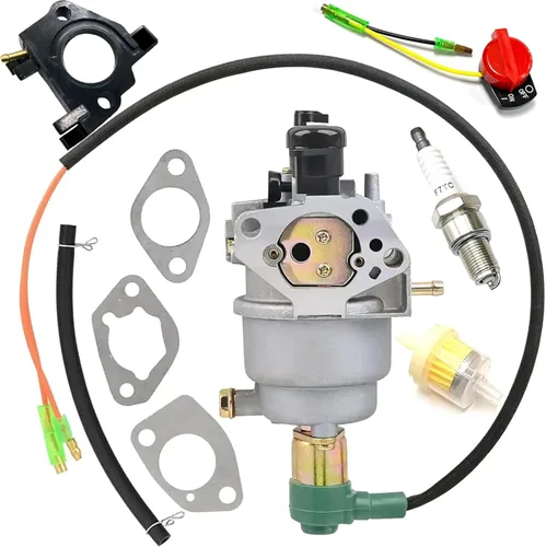 Carburador generador apto para generador Honda EB5000X EB6500X EB3500 EW171 - Pieza de repuesto 16100-Z5F-F01 16100-ZE3-F12 16100-ZE3-704 - Kit de
