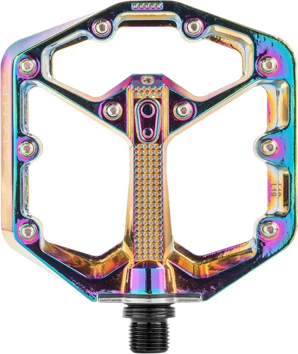 Miniatura 70 de Crankbrothers Stamp Pedales Planos MTB - Pedales de Bicicleta Ligeros, Versátiles y Duraderos de Tamaño Específico Púrpura
