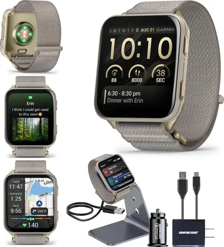 Miniatura 16 de Garmin Venu X1 - Reloj inteligente GPS delgado y ligero, color negro, pantalla AMOLED, funciones avanzadas de salud y fitness, seguimiento