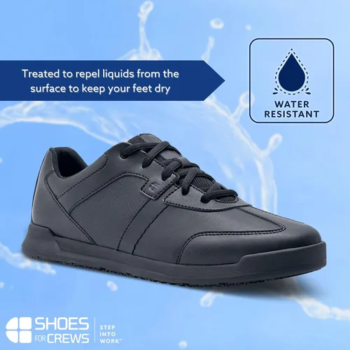 Miniatura 5 de Shoes for Crews Zapatillas de trabajo antideslizantes para hombre, cómodas, antideslizantes, para restaurantes, salud, venta al por menor