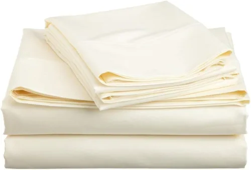 Miniatura 36 de LaxLinen Sábanas Aqua Solid Full, 1 sábana bajera de bolsillo extra profundo para colchones de 18 a 24 pulgadas, calidad egipcia elástica, 600 hilos