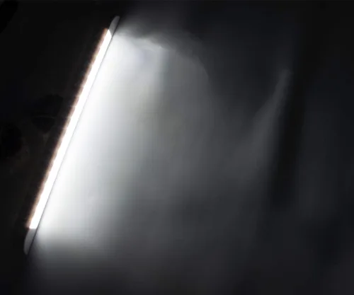 Miniatura 2 de Raycharm Lámpara LED de 20 pulgadas para toldo de barco y barco marino, haz de ángulo descendente de 40°, blanco frío 6000K, 12V/24V CC, alta salida