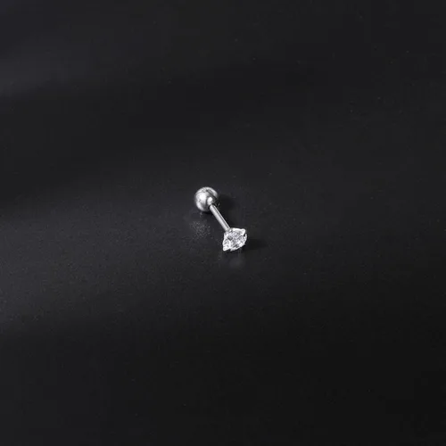 Miniatura 7 de AoedeJ Parte trasera de aretes de acero inoxidable con cierre de bola, reemplazos de parte trasera de aretes, parte trasera de aretes con tuerca