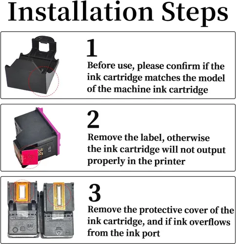 Miniatura 4 de 645XL 646XL Cartuchos de tinta de súper alto rendimiento compatible para Canon 645XL 646XL para impresora Canon MG2400 MG2500 MG2560 MG2460 MG2965
