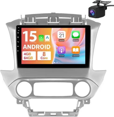 Radio estéreo Android 15 para automóvil de 8 núcleos 4GB+64GB para Chevrolet Suburban Tahoe Yukon 2015-2019 con pantalla táctil de 10.1 pulgadas,