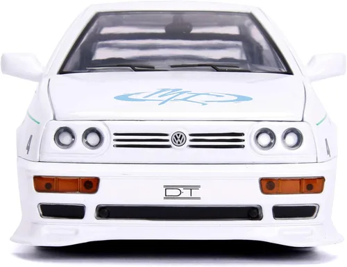 Miniatura 5 de Jada Toys Fast & Furious 1:24 Jesse's Volkswagen Jetta - Coche fundido a presión, juguetes para niños y adultos, color blanco (99591W)