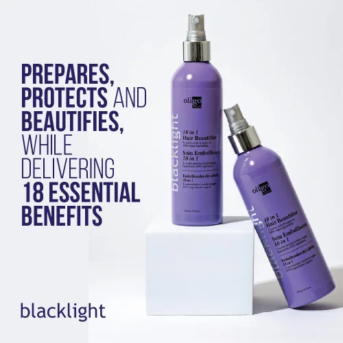 Miniatura 2 de Oligo Professionnel - Luz negra 18 en 1 - Embellecedor para el cabello - Anti encrespamiento - Acondicionador sin enjuague - Hidratación óptima
