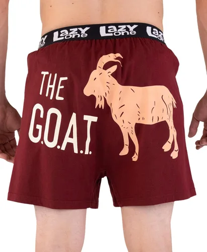 Miniatura 42 de Lazy One Divertidos boxers de animales, ropa interior humorística, novedosos pantalones cortos, regalos de broma para hombres