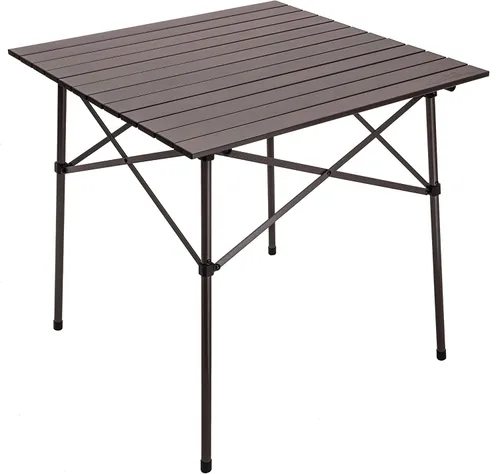 Miniatura 12 de ALPS Mountaineering Mesa de campamento enrollable de aluminio con configuración rápida y almacenamiento compacto Plata - Nuevo