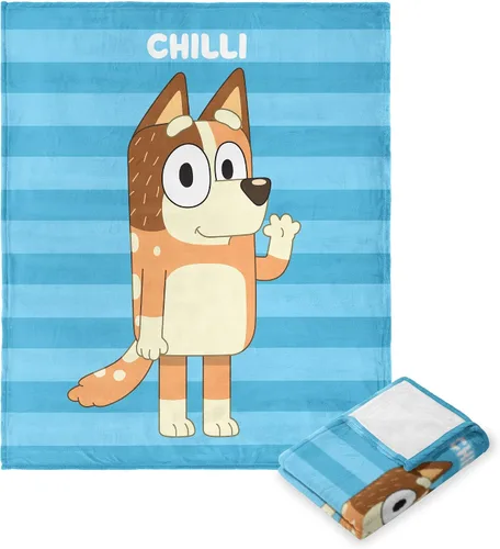 Miniatura 13 de Northwest Manta Bluey con tacto de seda, 46 x 60 pulgadas, Road Trip