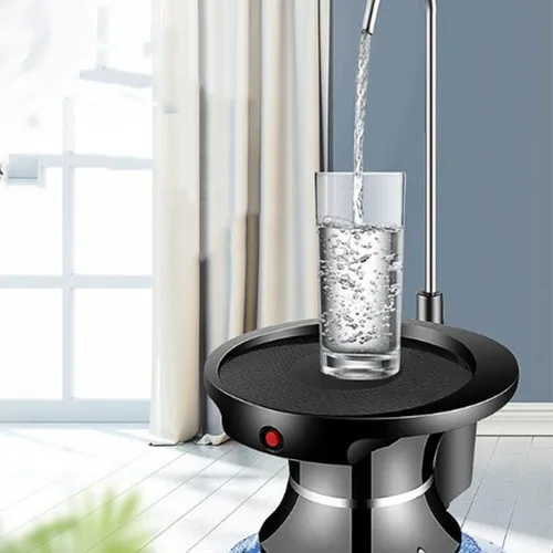Miniatura 6 de Dispensador de agua, bomba de agua para jarra de 5 galones, bomba eléctrica dispensadora de agua recargable, fuerte, salida rápida, bajo ruido