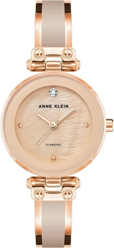 Miniatura 12 de Anne Klein Reloj de pulsera con esfera de diamantes genuinos
