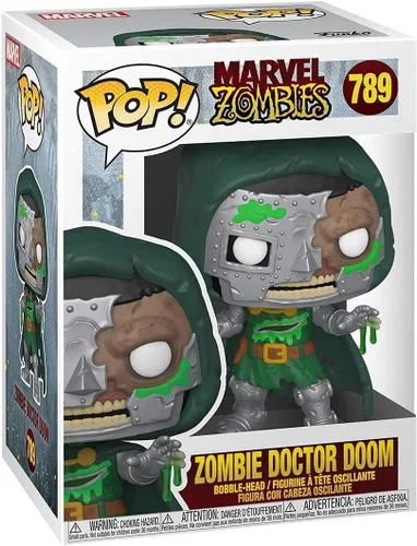 Miniatura 2 de Funko Pop Pop! Marvel: Marvel Zombies - Dr. Doom Multicolor, 3.75 pulgadas