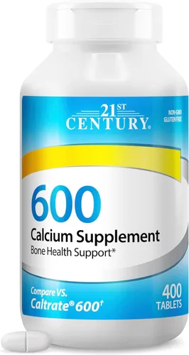 Miniatura 10 de 21st Century Suplemento de calcio, 600 mg, 75