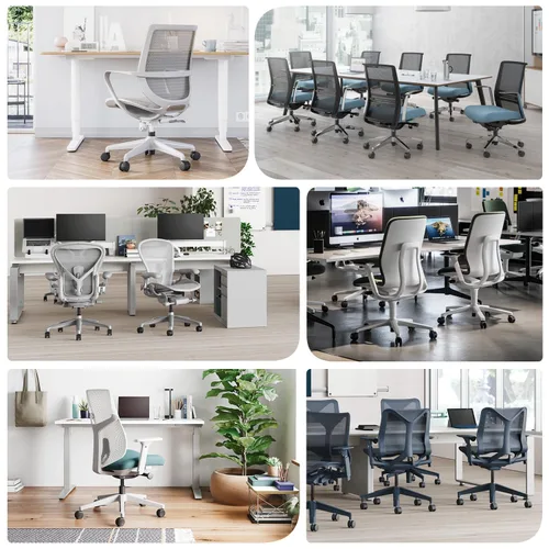 Miniatura 7 de Bell Glides - Ruedas giratorias de repuesto para silla de oficina para ruedas fijas estacionarias, almohadillas de fieltro con goma antideslizante
