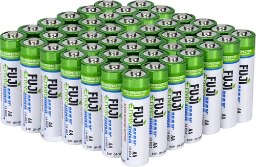 Fuji Batteries4300SP48 Enviromax AA - Pilas alcalinas digitales (48 unidades)