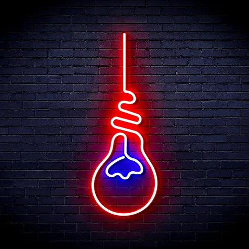 Miniatura 26 de AdvPro Muestra de neón LED de silicona flexible de bombilla - azul - st16s42-fnu0064-b