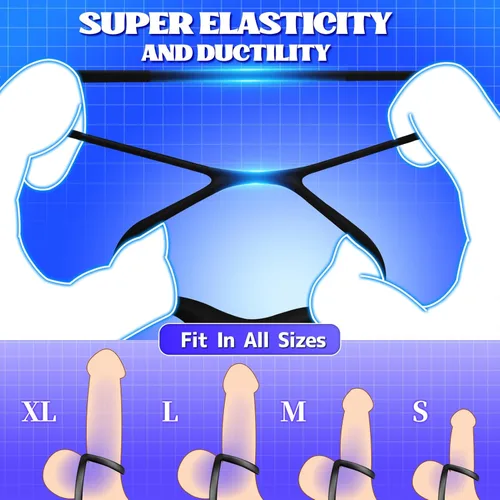 Miniatura 5 de Juguete sexual masculino para masaje de próstata, potente y preciso estimulador continuo de la próstata con 7 modos, juguete de próstata vibrador
