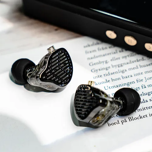 Miniatura 5 de Linsoul KZ x HBB PR2 - Monitor de oído planar de 0.520 in, auriculares IEM de alta fidelidad con matriz magnética N52, diafragma a nanoescala, cable