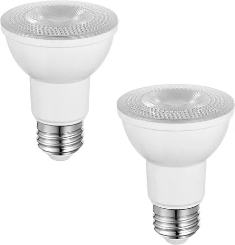 PAR20 Bombilla de luz de inundación, bombillas brillantes de 9 W (equivalente a 90 W), iluminación empotrada, 720 lúmenes, blanco suave de 4000 K,