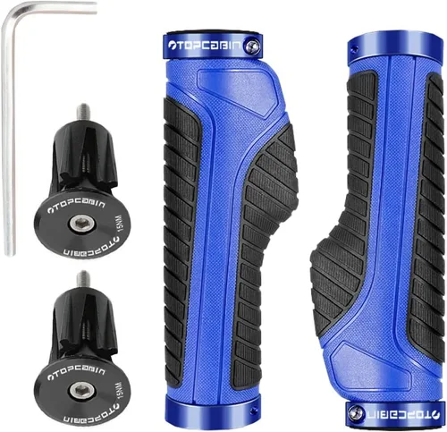 Miniatura 11 de Puños ergonómicos de manubrio de bicicleta, de Topcabin, con amplia superficie de agarre
