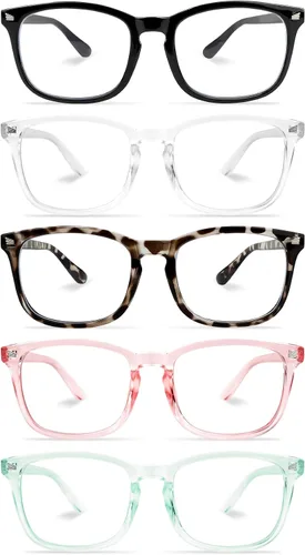 Miniatura 9 de NZKNP Blue Light Glasses for Woman Men,Blue Light Blocking Glasses,Clear Glasses