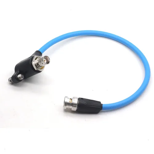 Protector SDI de cámara de video Prevenir avería actual Dispositivo de protección SDI 12G BNC macho a hembra aisladores galvánicos (azul)