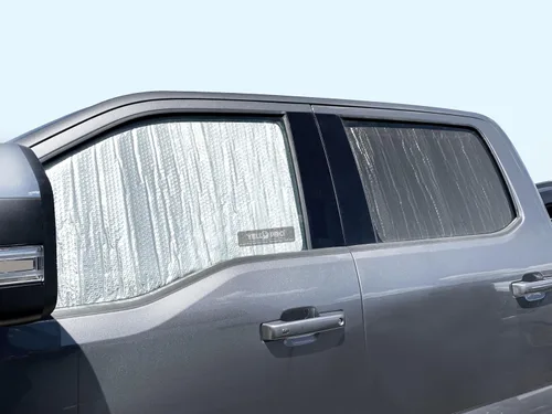 Miniatura 5 de YelloPro - Parasol para ventana lateral para asiento delantero (juego de 2) ajuste personalizado para Ford F-150 F150 2021 2022 2022 2023 2024 2025