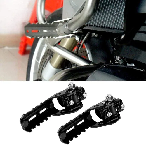 Miniatura 5 de Reposapiés delantero para motocicleta, accesorios para BMW R1200GS 2013-2017 (negro)
