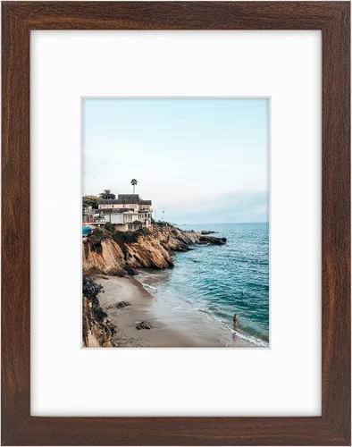 Miniatura 13 de Frametory, Marcos de 8 x 10 para mostrar imágenes de 5 x 7 con paspartú o fotos de 8 x 10 sin paspartú, vidrio resistente a roturas, accesorios