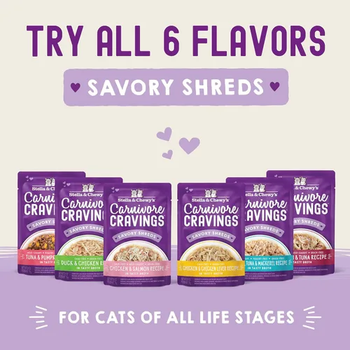 Miniatura 9 de Stella & Chewy's Carnivore Cravings - Alimento húmedo para gatos, bolsas de primera calidad, sin granos, pollo y atún con alto contenido
