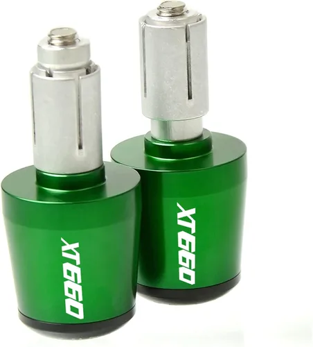 Miniatura 12 de Manillar de motocicleta para manillar de motocicleta, extremos deslizantes, tapa deslizante, contrapeso para Yamaha XT660 XT 660 1984-1986 Grips