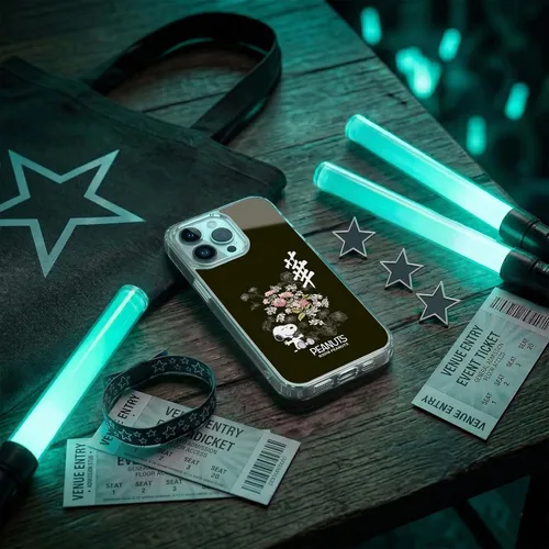 Miniatura 246 de Carcasa de gel para iPhone 7 Plus/iPhone 8 Plus, diseño de Snoopy Oriental de Peanuts, Badges