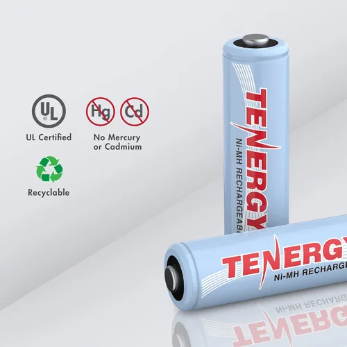 Miniatura 7 de Tenergy Batería AA y AAA de alto drenaje, 1.2 V recargables NiMH Combo, paquete de 12 pilas AA de 2500 mAh y 12 pilas AAA de 1000 mAH